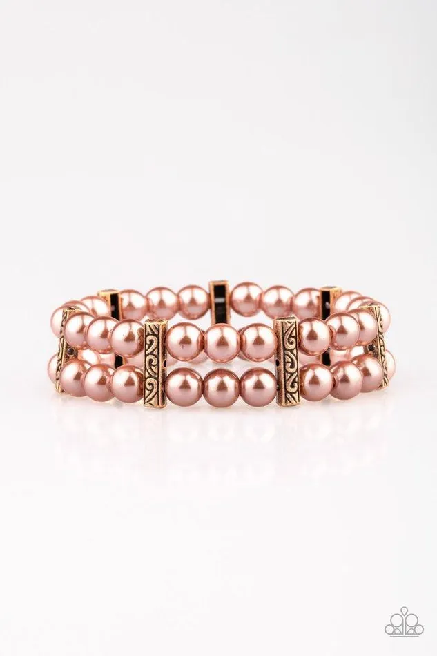 Paparazzi Jewelry Paparazzi Bracelet Modern Day Mariner Copper Bracelets