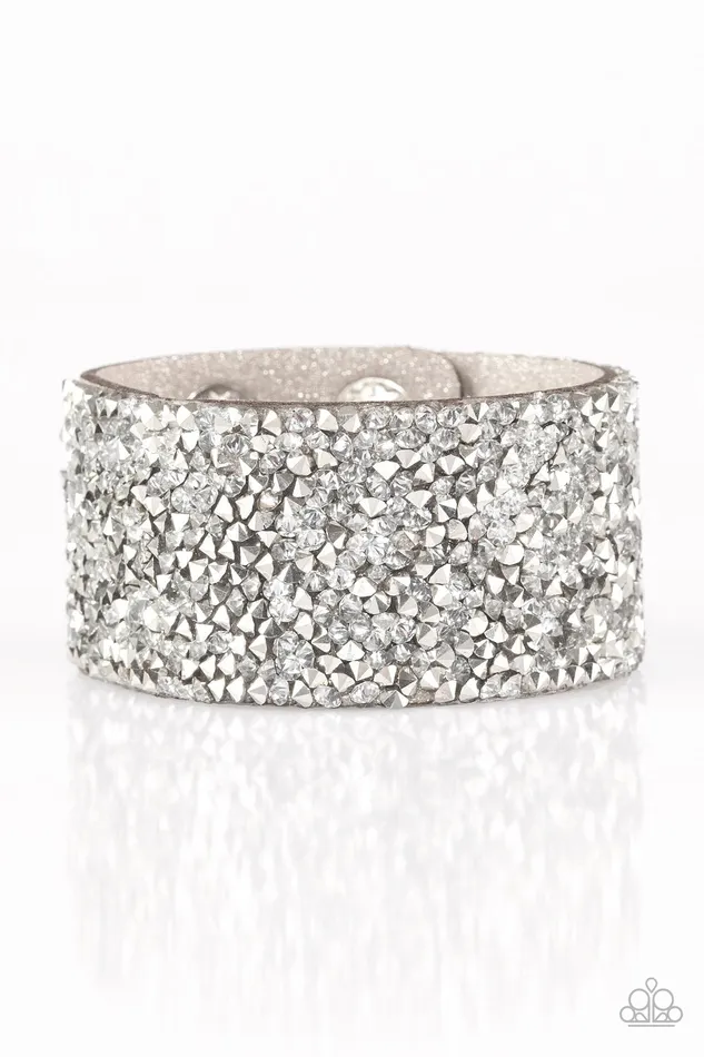 Paparazzi Jewelry Paparazzi Bracelet More Bang For Your Buck Silver Bracelets