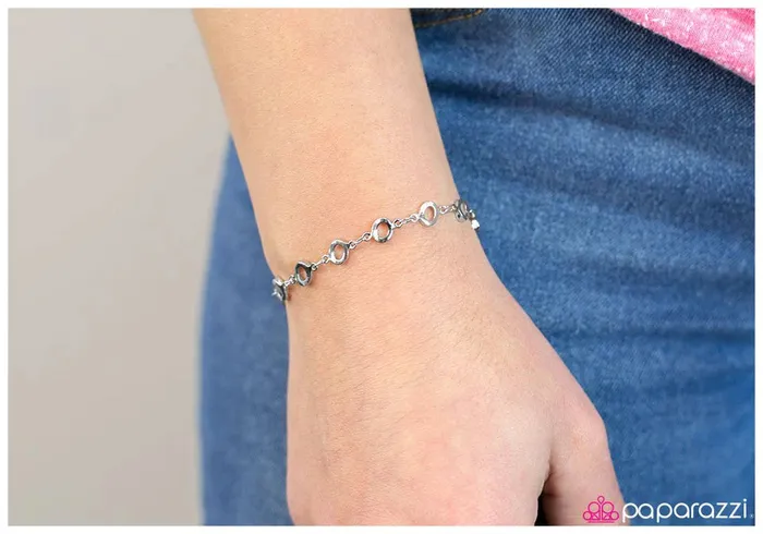 Paparazzi Jewelry Paparazzi Bracelet Time Of Your Life Silver Bracelets
