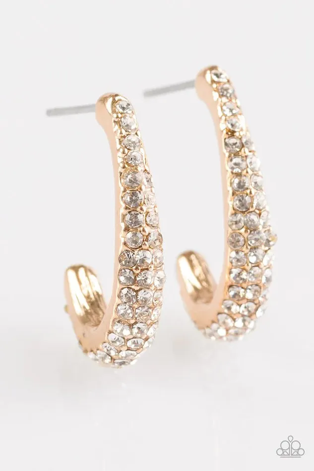 Paparazzi Jewelry Paparazzi Earring Timeless Moments Gold Earrings
