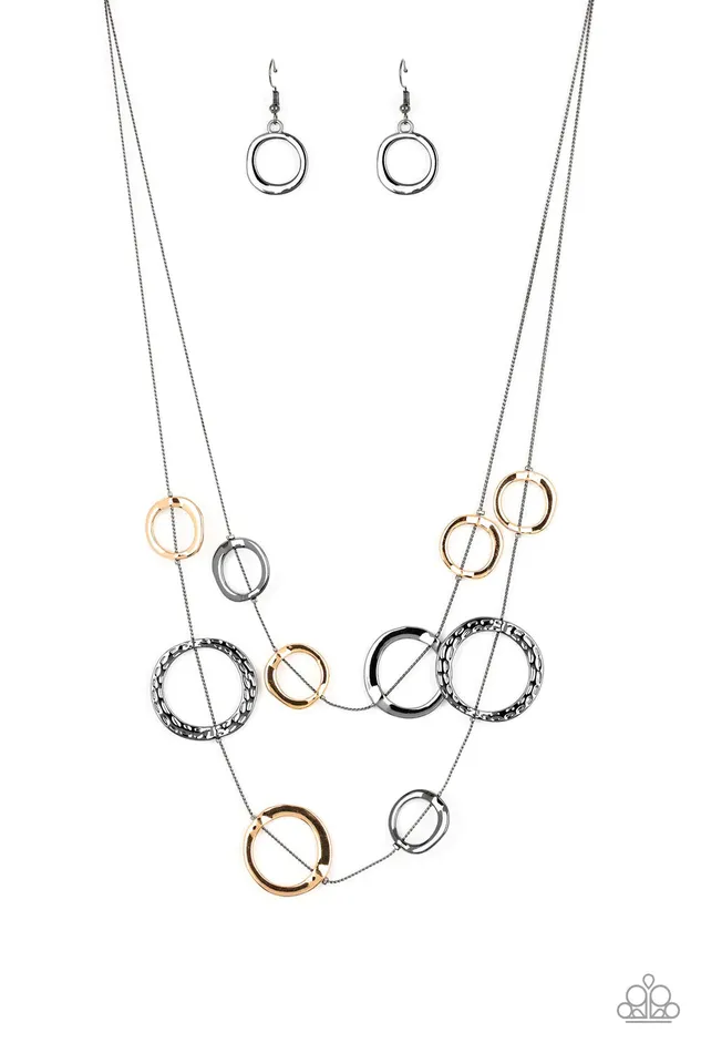 Paparazzi Jewelry Paparazzi Necklace Ageless Aesthetics Black Necklaces