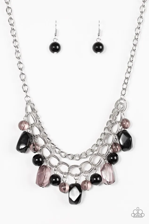 Paparazzi Jewelry Paparazzi Necklace Brazilian Bay Black Necklaces