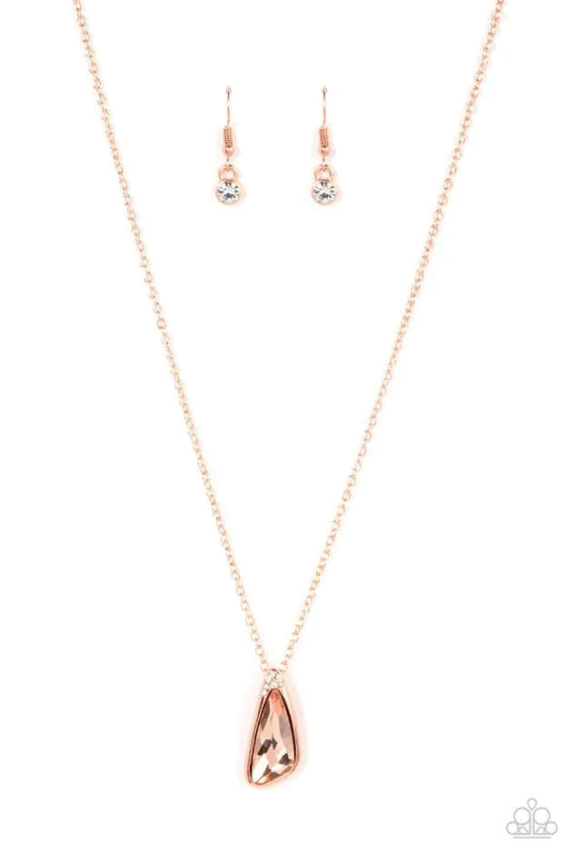 Paparazzi Jewelry Paparazzi Necklace Envious Extravagance Copper Necklaces Paparazzi Jewelry Paparazzi Necklace Envious Extravagance Copper Necklaces