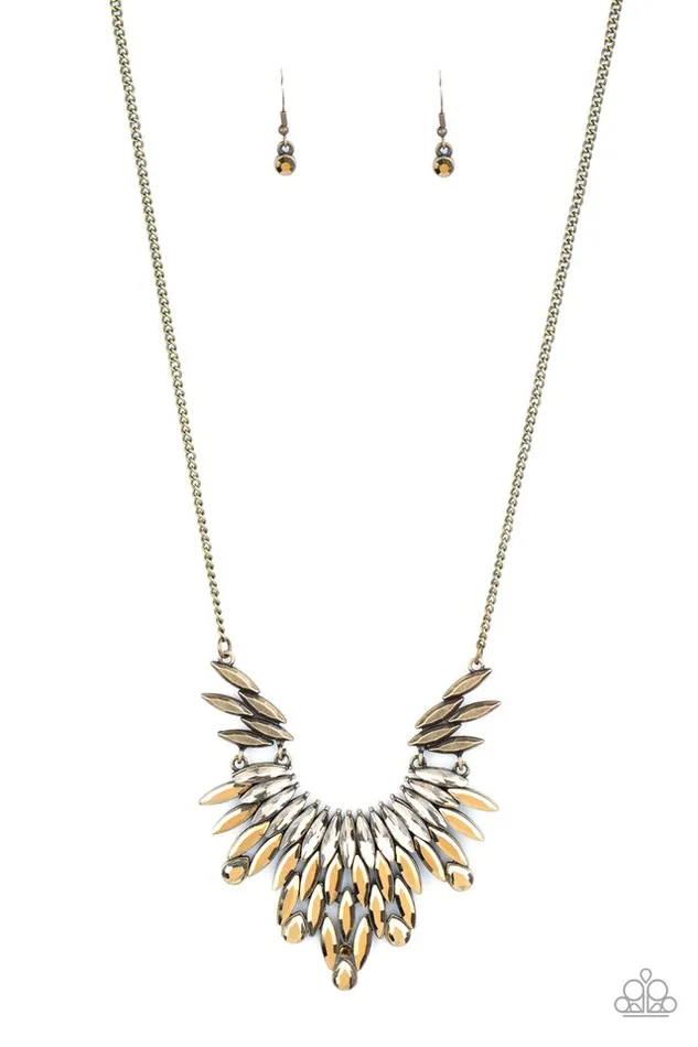 Paparazzi Jewelry Paparazzi Necklace Leave it to LUXE Brass Necklaces