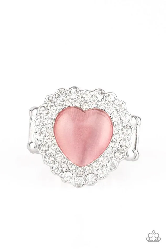 Paparazzi Jewelry Paparazzi Ring Lovely Luster Pink Rings Paparazzi Jewelry Paparazzi Ring Lovely Luster Pink Rings