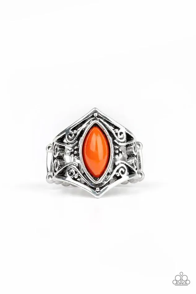 Paparazzi Jewelry Paparazzi Ring Roamin Rogue Orange Rings
