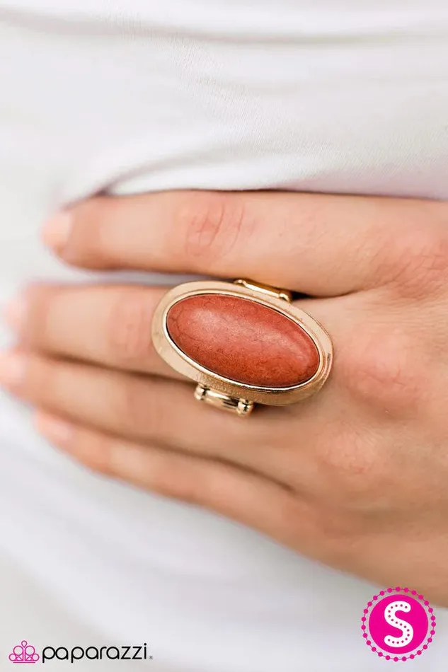 Paparazzi Jewelry Paparazzi Ring Rodeo Night Orange Rings