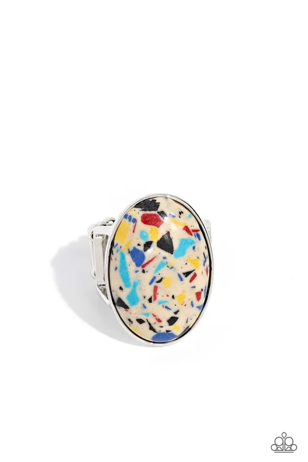 Paparazzi Jewelry Paparazzi Ring Terrazzo Tease Multi Rings Paparazzi Jewelry Paparazzi Ring Terrazzo Tease Multi Rings