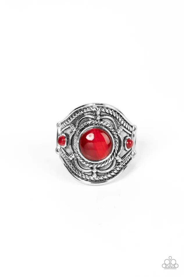 Paparazzi Jewelry Rings Paparazzi Ring Exuberant Escapade Red Paparazzi Jewelry Rings Paparazzi Ring Exuberant Escapade Red