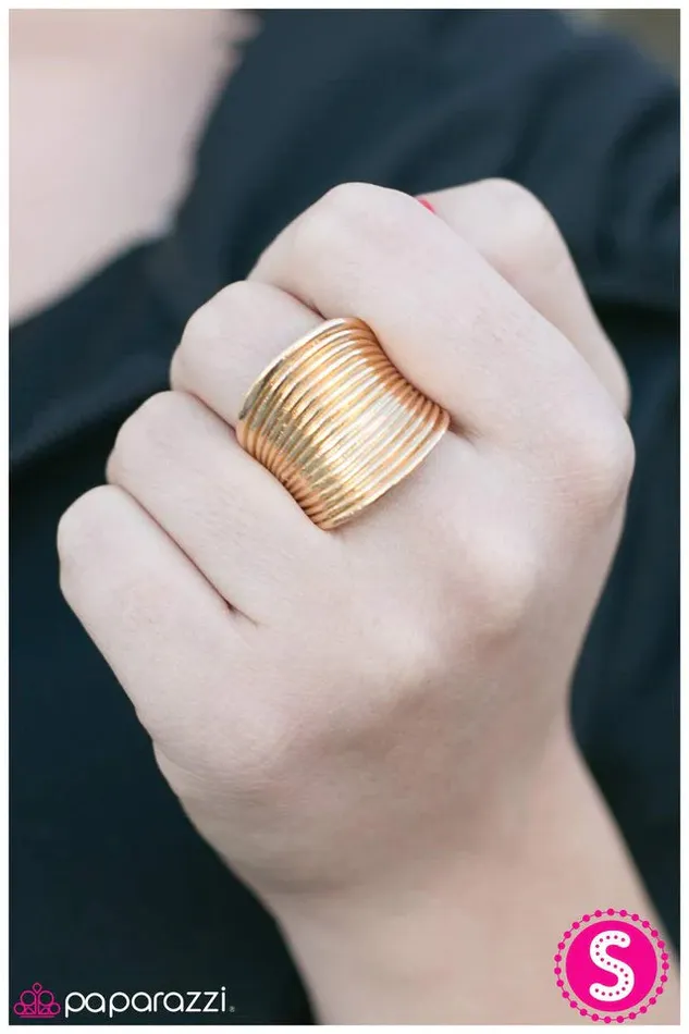 Paparazzi Jewelry Rings Paparazzi Ring Have Mercy Gold