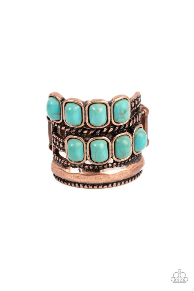 Paparazzi Jewelry Rings Paparazzi Ring Mojave Monument Copper Paparazzi Jewelry Rings Paparazzi Ring Mojave Monument Copper