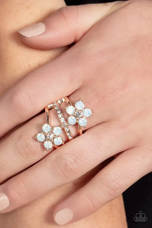 Paparazzi Jewelry Rings Paparazzi Ring Precious Petals Rose Gold
