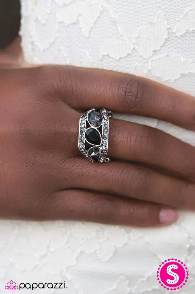 Paparazzi Jewelry Rings Paparazzi Ring ROYAL Til The End Black