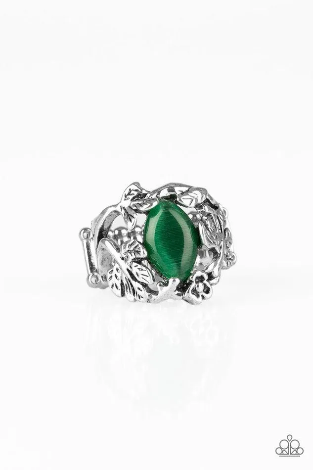 Paparazzi Jewelry Rings Paparazzi Ring Tropical Flora Green