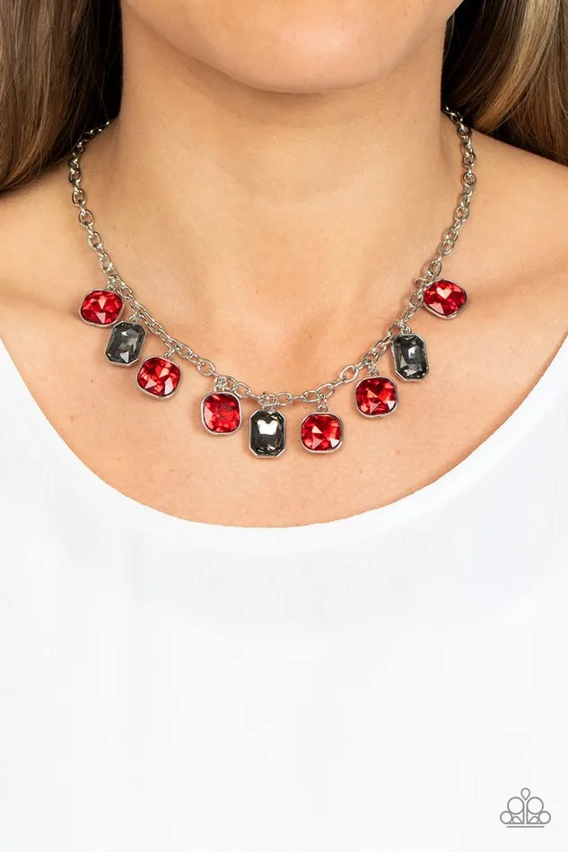 Paparazzi Necklace Best Decision Ever Red Paparazzi Jewelry Necklaces