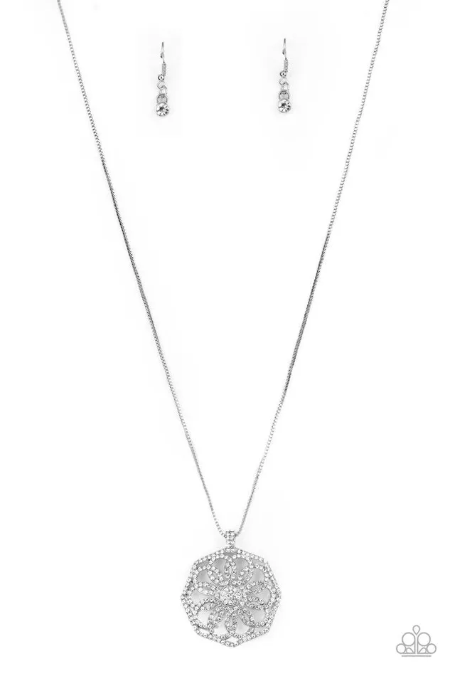 Paparazzi Necklace Botanical Bling White Paparazzi Jewelry Necklaces Paparazzi Necklace Botanical Bling White Paparazzi Jewelry Necklaces