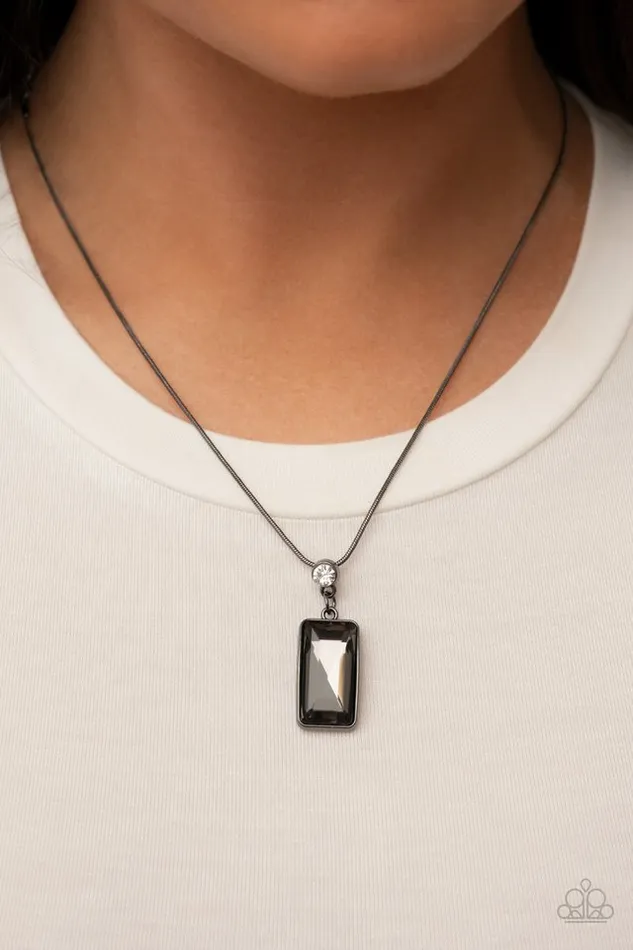 Paparazzi Necklace Cosmic Curator Black Paparazzi Jewelry Necklaces
