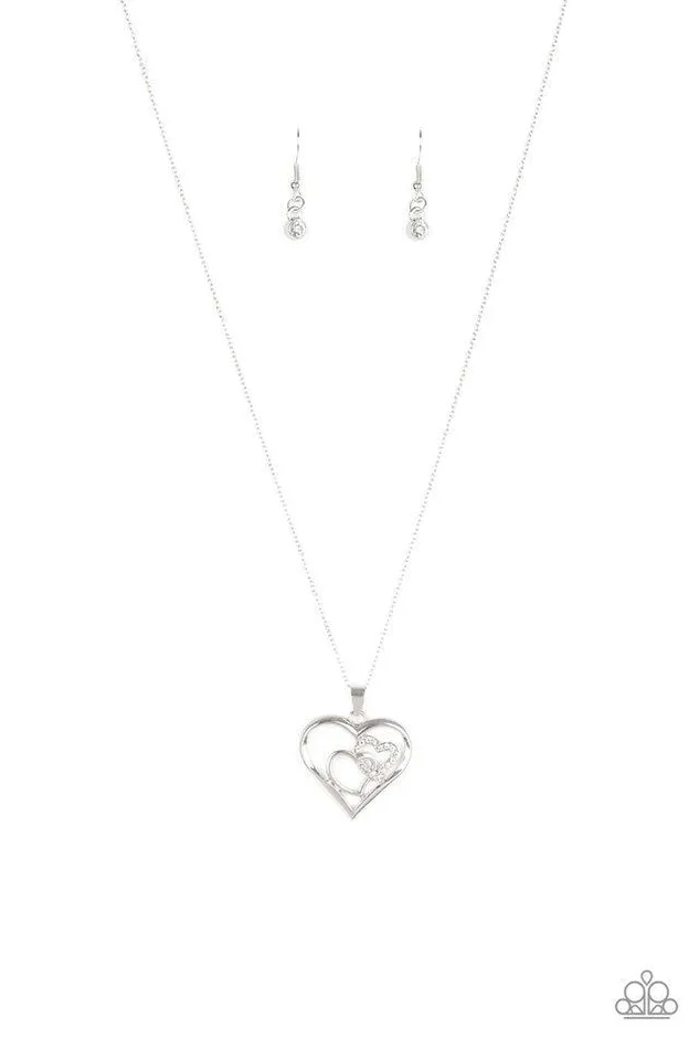 Paparazzi Necklace Cupid Charm White Paparazzi Jewelry Necklaces Paparazzi Necklace Cupid Charm White Paparazzi Jewelry Necklaces