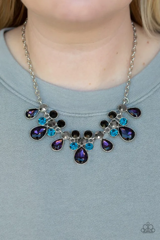 Paparazzi Necklace Debutante Drama Multi Paparazzi Jewelry Necklaces
