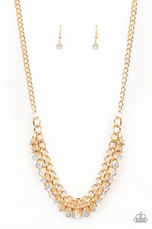 Paparazzi Necklace Glow and Grind Gold Paparazzi Jewelry Necklaces Paparazzi Necklace Glow and Grind Gold Paparazzi Jewelry Necklaces