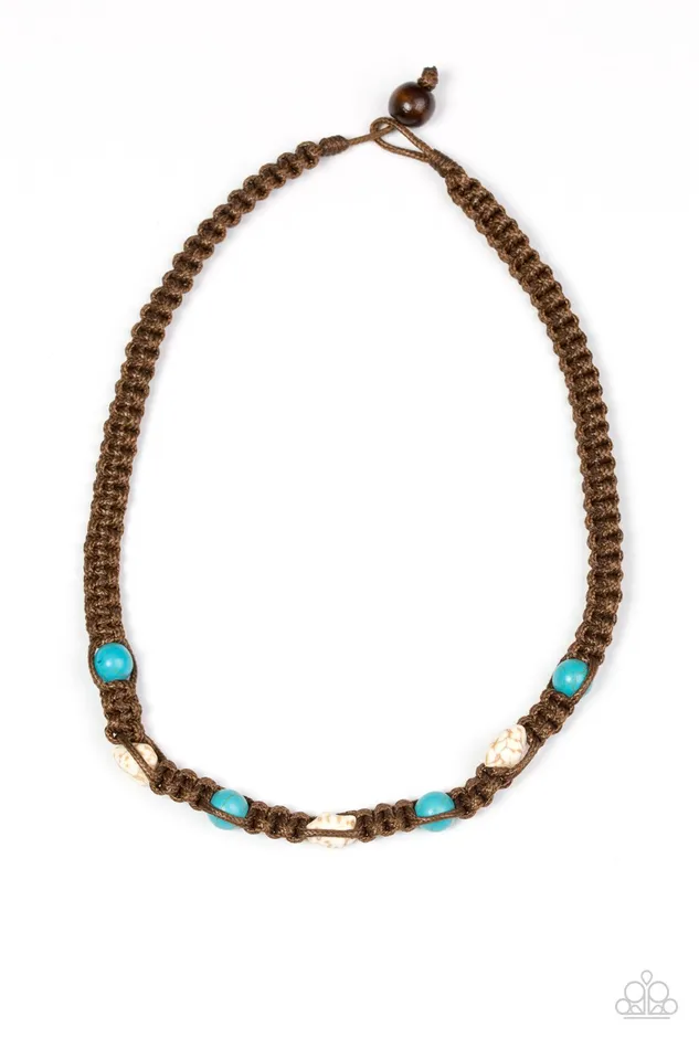 Paparazzi Necklace Gone Camping Brown Paparazzi Jewelry Necklaces
