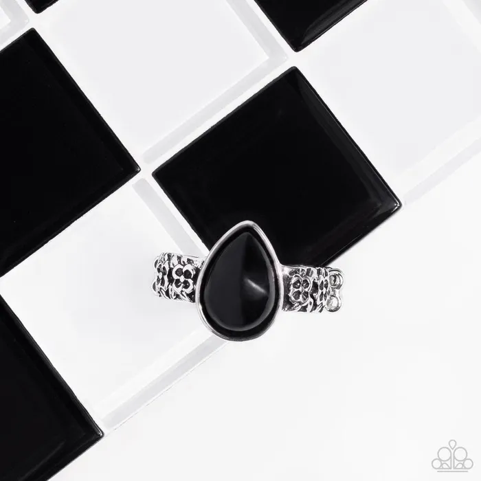 Paparazzi Ring Rainbow Raindrops Black Paparazzi Jewelry Rings Paparazzi Ring Rainbow Raindrops Black Paparazzi Jewelry Rings