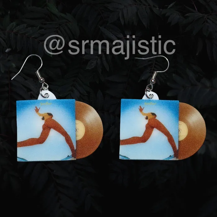 READY TO SHIP Lorde Solar Power Vinyl Album Handmade Earrings Sam Makes Things Earrings READY TO SHIP Lorde Solar Power Vinyl Album Handmade Earrings Sam Makes Things Earrings