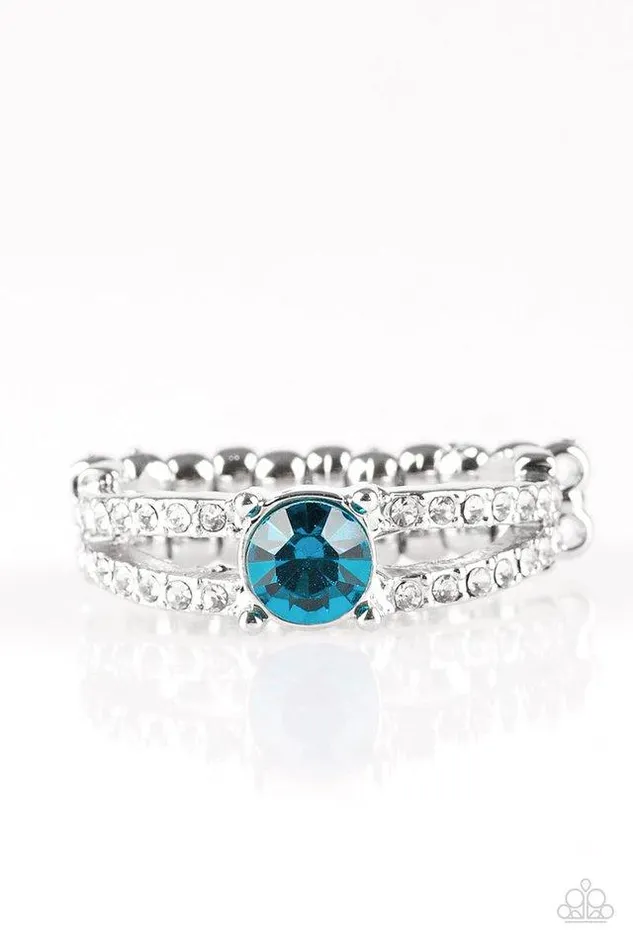 Rings Paparazzi Jewelry Paparazzi Ring Dream Sparkle Blue