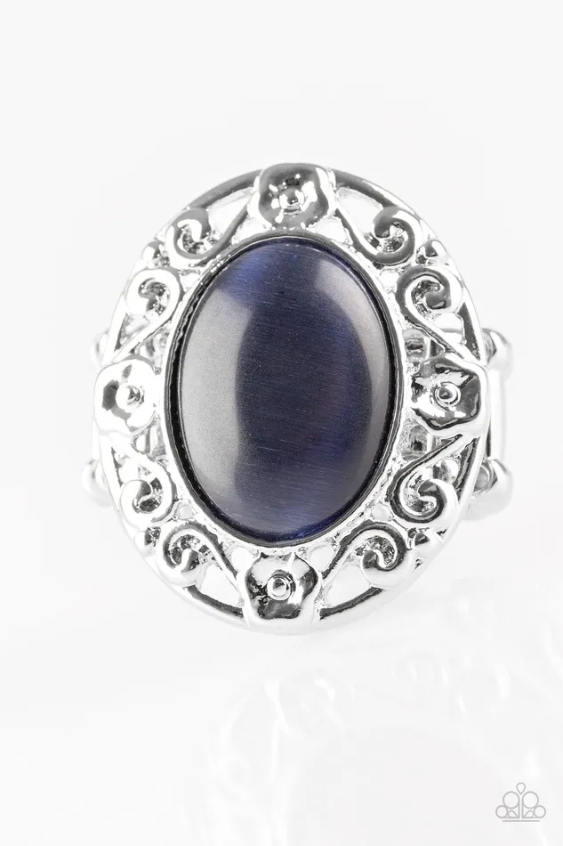 Rings Paparazzi Jewelry Paparazzi Ring Moonlit Marigold Blue