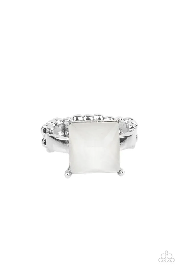 Rings Paparazzi Jewelry Paparazzi Ring Ready For My Coronation White Rings Paparazzi Jewelry Paparazzi Ring Ready For My Coronation White