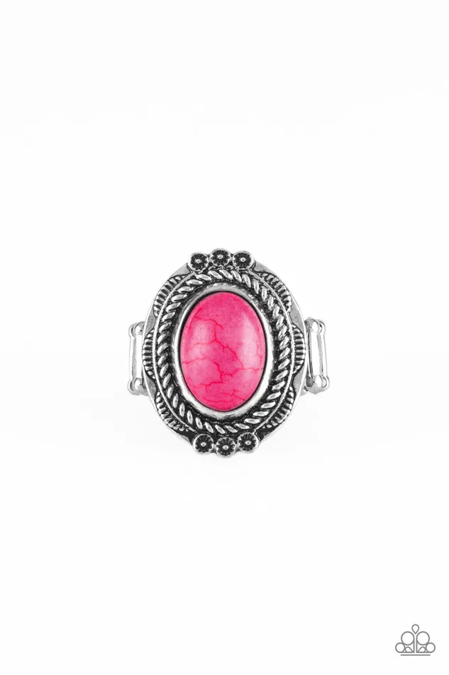 Rings Paparazzi Jewelry Paparazzi Ring Tumblin Tumbleweeds Pink