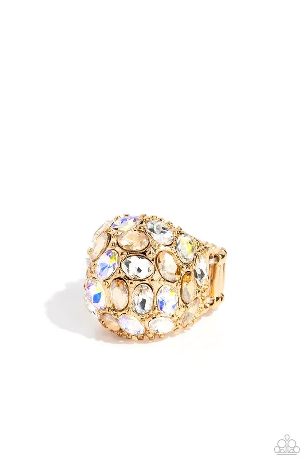 Rings Paparazzi Ring BLING Loud and Proud Gold Paparazzi Jewelry Rings Paparazzi Ring BLING Loud and Proud Gold Paparazzi Jewelry