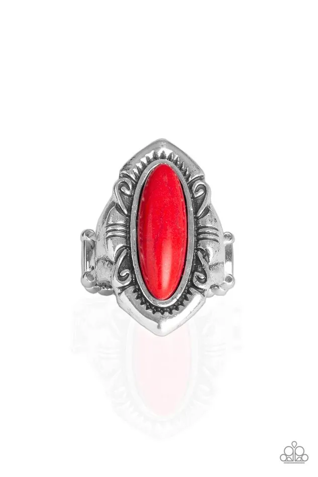 Rings Paparazzi Ring Santa Fe Serenity Red Paparazzi Jewelry Rings Paparazzi Ring Santa Fe Serenity Red Paparazzi Jewelry