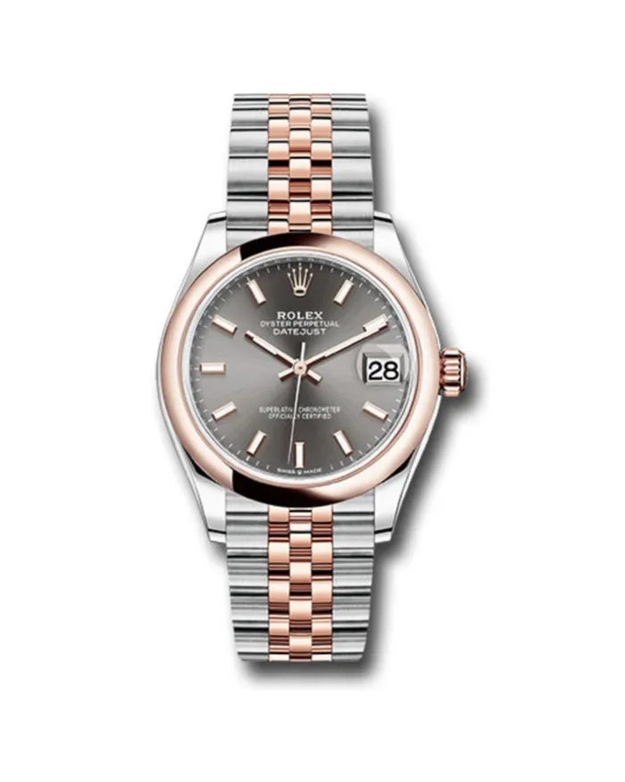 Rolex Bracelets Rolex Datejust 31mm Ref 278241 dkrhij Slate Dark Grey Stick Dial Two Tone Stainless Steel 18K Rose Gold Jubilee Bracelet Womens Watch Rolex Bracelets Rolex Datejust 31mm Ref 278241 dkrhij Slate Dark Grey Stick Dial Two Tone Stainless Steel 18K Rose Gold Jubilee Bracelet Womens Watch