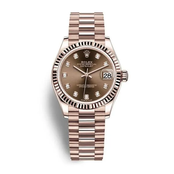 Rolex Bracelets Rolex Datejust 31mm Ref 2782750010 Chocolate Dial 18K Rose Gold President Bracelet Womens Watch Rolex Bracelets Rolex Datejust 31mm Ref 2782750010 Chocolate Dial 18K Rose Gold President Bracelet Womens Watch
