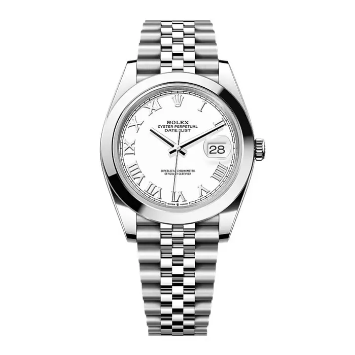 Rolex Bracelets Rolex Datejust 41mm Ref 1263000016 White Dial Stainless Steel Jubilee Bracelet Mens Watch Rolex Bracelets Rolex Datejust 41mm Ref 1263000016 White Dial Stainless Steel Jubilee Bracelet Mens Watch