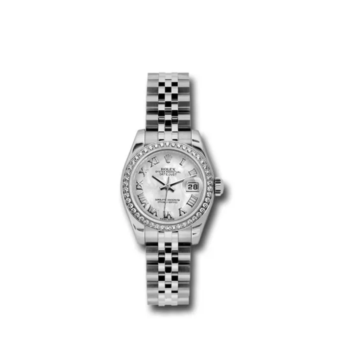Rolex Datejust 26mm Ref 179384 mrj White Mother of Pearl Dial Stainless Steel Jubilee Bracelet Womens Watch Rolex Bracelets Rolex Datejust 26mm Ref 179384 mrj White Mother of Pearl Dial Stainless Steel Jubilee Bracelet Womens Watch Rolex Bracelets