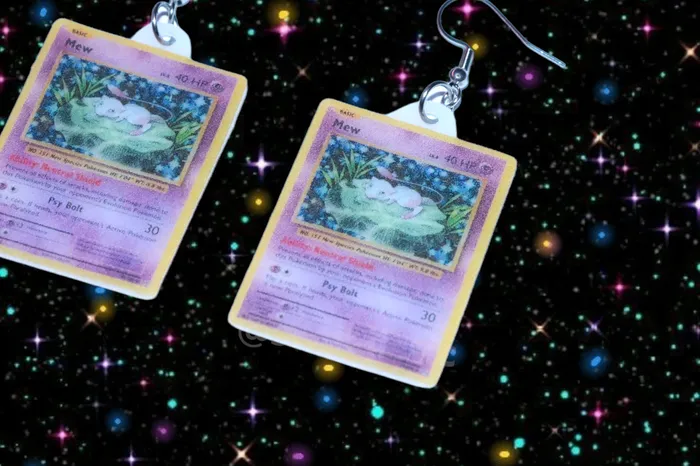 Sam Makes Things Earrings READY TO SHIP Pokmon Cards Detailed Handmade Earrings Sam Makes Things Earrings READY TO SHIP Pokmon Cards Detailed Handmade Earrings