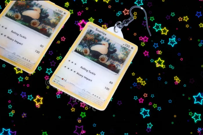 Sam Makes Things Earrings READY TO SHIP Pokmon Cards Detailed Handmade Earrings Sam Makes Things Earrings READY TO SHIP Pokmon Cards Detailed Handmade Earrings