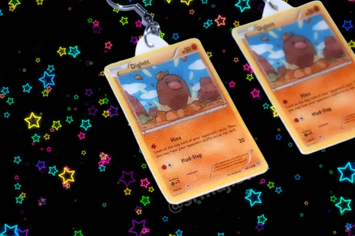 Sam Makes Things Earrings READY TO SHIP Pokmon Cards Detailed Handmade Earrings Sam Makes Things Earrings READY TO SHIP Pokmon Cards Detailed Handmade Earrings