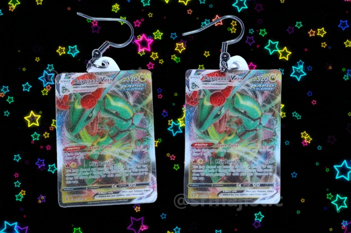 Sam Makes Things Earrings READY TO SHIP Pokmon Cards Detailed Handmade Earrings Sam Makes Things Earrings READY TO SHIP Pokmon Cards Detailed Handmade Earrings