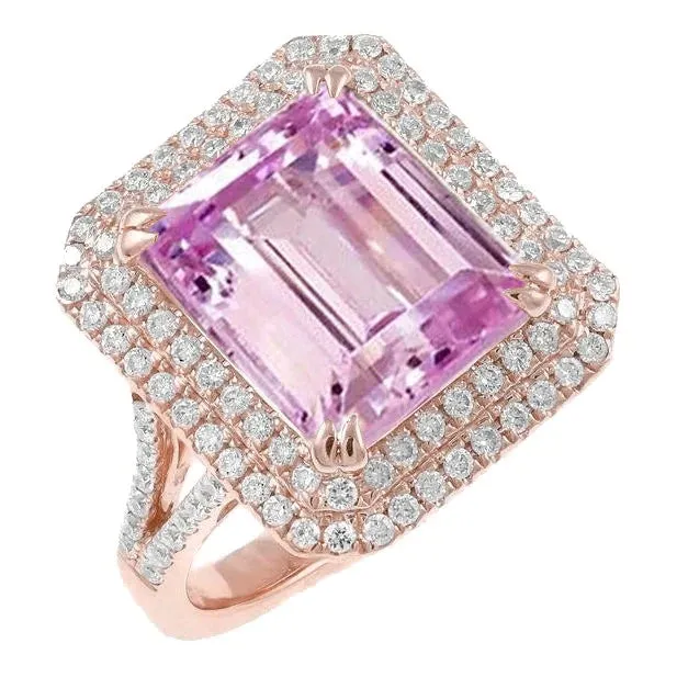 18 Ct Kunzite Ring For Sale GB Rings
