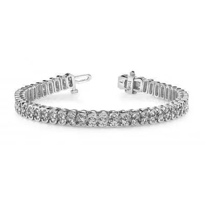 850 Ct Brilliant Cut Double Real Natural Earth Mined Diamonds Tennis Bracelet 14K White Gold GB Bracelets 850 Ct Brilliant Cut Double Real Natural Earth Mined Diamonds Tennis Bracelet 14K White Gold GB Bracelets