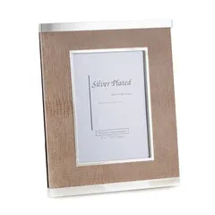 Bey Berk Rings Silver Plated With Lizard Design 5X7 Picture Frame