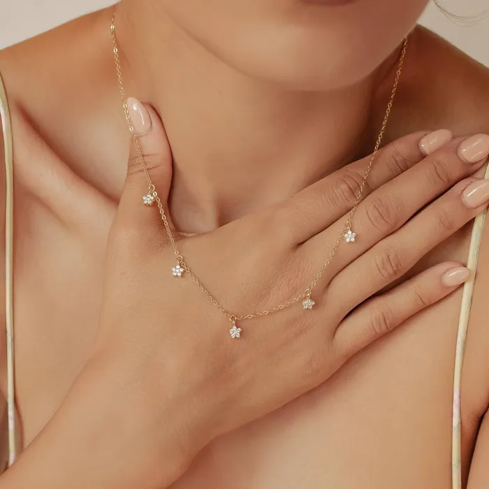 Bloom Jewelry Set Sterling Silver Hey Happiness Rings Bloom Jewelry Set Sterling Silver Hey Happiness Rings