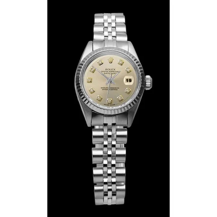 Bracelets GB Rolex Lady Datejust Silver Watch Ss Jubilee Bracelet Fluted Bezel Bracelets GB Rolex Lady Datejust Silver Watch Ss Jubilee Bracelet Fluted Bezel