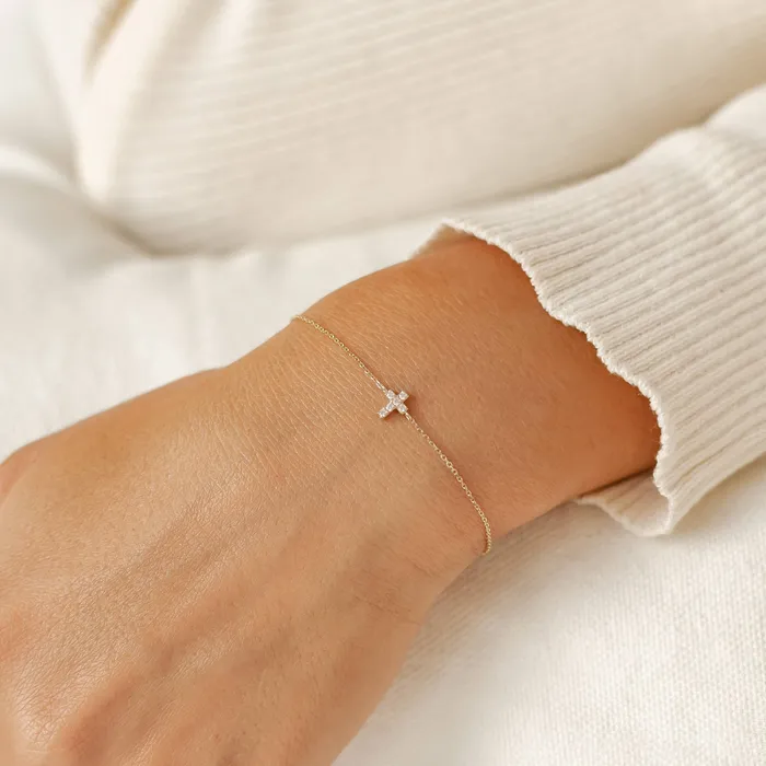 Bracelets Hey Happiness Hope Bracelet 14K Gold Bracelets Hey Happiness Hope Bracelet 14K Gold