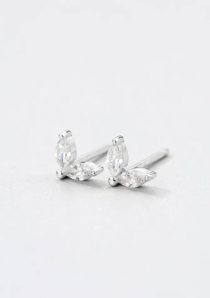 Earrings Hey Happiness Gemstone Firefly Stud Earrings Sterling Silver Earrings Hey Happiness Gemstone Firefly Stud Earrings Sterling Silver