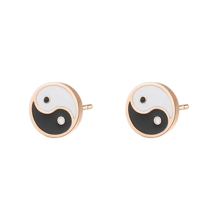 Earrings Yin Yang Stud Earrings Hey Happiness Earrings Yin Yang Stud Earrings Hey Happiness