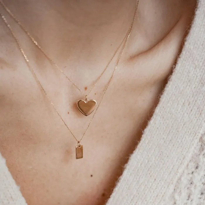 Forever Pendant Necklace 14K Hey Happiness Necklaces Forever Pendant Necklace 14K Hey Happiness Necklaces